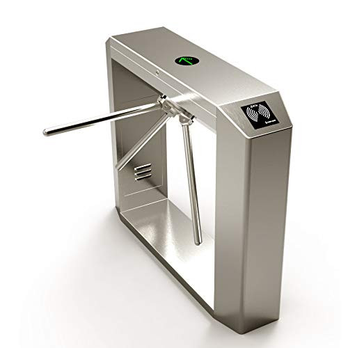 Quality 304 Stainless Steel Vertical Tripod Half Height Turnstile Gate IP54 for sale