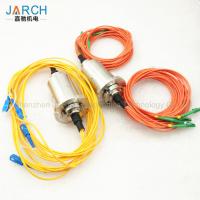 Quality Double Channel Fiber Optic Rotary Joint / Fiber Optic Cable Joint With Stainless for sale