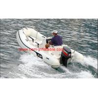 China rigid hull inflatable boat inflatable battery powered boat inflatable pontoon boat for sale