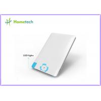 China Credit Card Sized Power Bank 2200mAh External Battery Pack Charger for sale