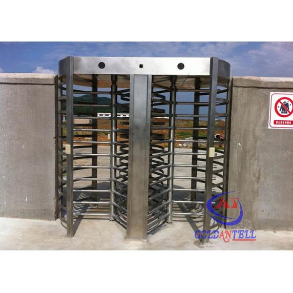 Quality Factory Supply Security Full High Turnstile , Customize Full Height Turnstile With RFID / Biometric System for sale
