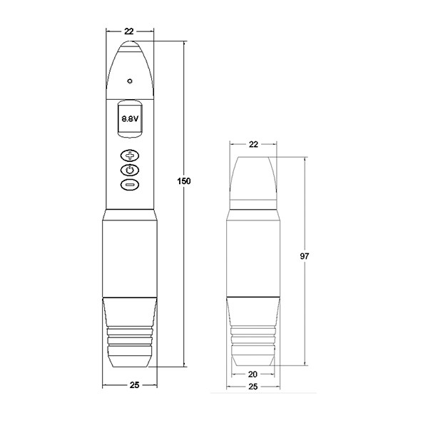 Quality Body Art Rechargeable Wireless Tattoo Pen Wireless Permanent Makeup Tattoo for sale