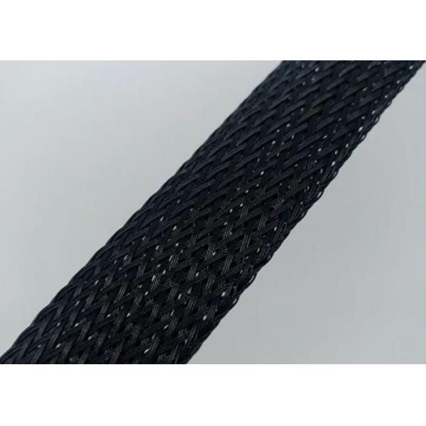 Quality Flame Retardant PET Expandable Braided Sleeving Anti - Abrasion For Cable for sale