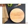 China Eco-Friendly Personalized Home Cheese Board and Knife Set - Gifts for Couples 22cm Diameter, 4.5cm Depth factory