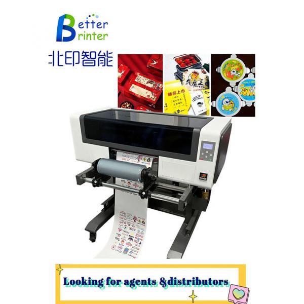 Quality Better Printer UV DTF Sticker Printer A3 Mobile Case Boxes Printing Machine Uv Dtf Printer Laminator All In One for sale