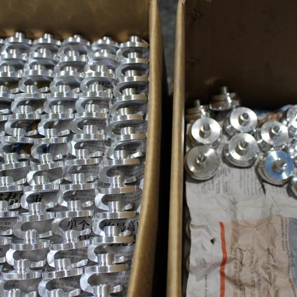 Quality Anodizing Silver CNC Precision Machined Components , Aluminium Turned Parts ODM for sale