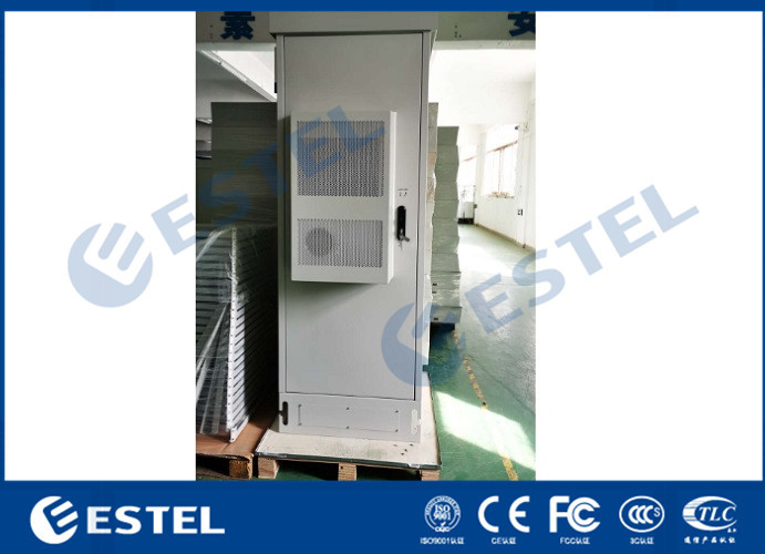 China Heat Insulation Floor mount 2.0KW Cooling Outdoor Telecom Cabinet factory