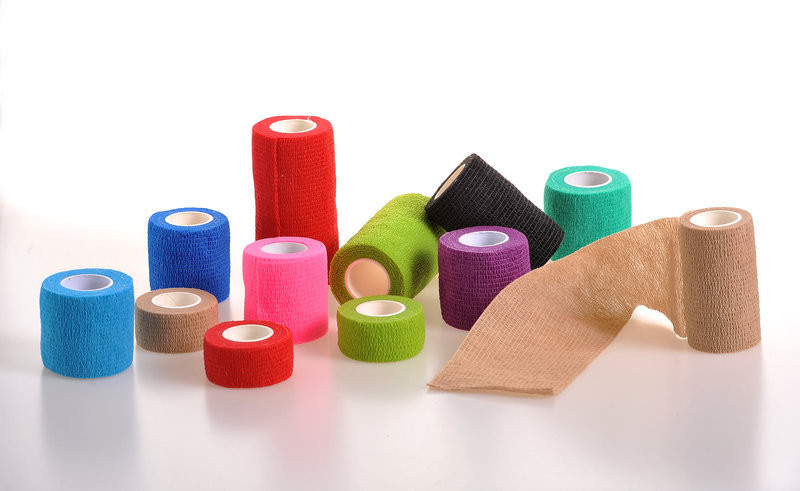 China Colorful Self-Adhesive Elastic Bandage in Different Specification for sale