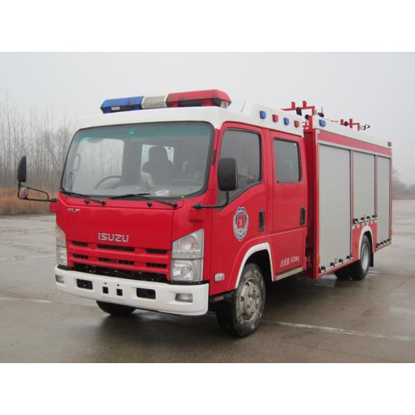 Quality ISUZU Foam Fire Truck ISO9001 Certification For Complex Terrain Roads for sale