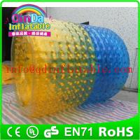 China QinDa Inflatable Water Games Inflatable Rolling Ball Walk On Water Roller factory