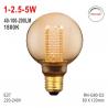 China G80 Bulb, Deco Light, E27 LED Bulb, Fashionable Glass Bulb, 1800K Lamp, Dimmable Bulb factory