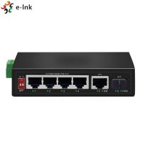 China Industrial DC48V 4 Port PoE Switch SFP 250m Transmission Distance factory