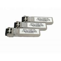 Quality Duplex LC SMF 10G SFP Transceiver Module 1550nm 80km With Single Mode for sale