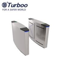Quality LED Lamp Indication Flap Barrier Turnstile Access Control Security Systems for sale