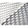 China Building Protection Steel Expanded Metal Mesh Easy To Fabricate Manor Red Color factory