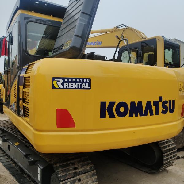 Quality PC130 Used Komatsu Excavator 13 Ton Hydraulic Crawler Excavators for sale