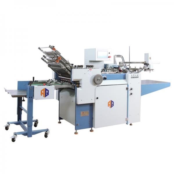Quality 220m / Min Auto Large Format Paper Folding Machine Belt Driving Type For Booklet for sale