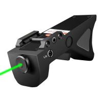 Quality IPX4 Picatinny Green Laser Sight Waterproof With Rechargeable USB for sale