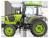 China 4WD Green Compact Diesel Tractor , Small Farm Tractors 18 - 40hp Power factory