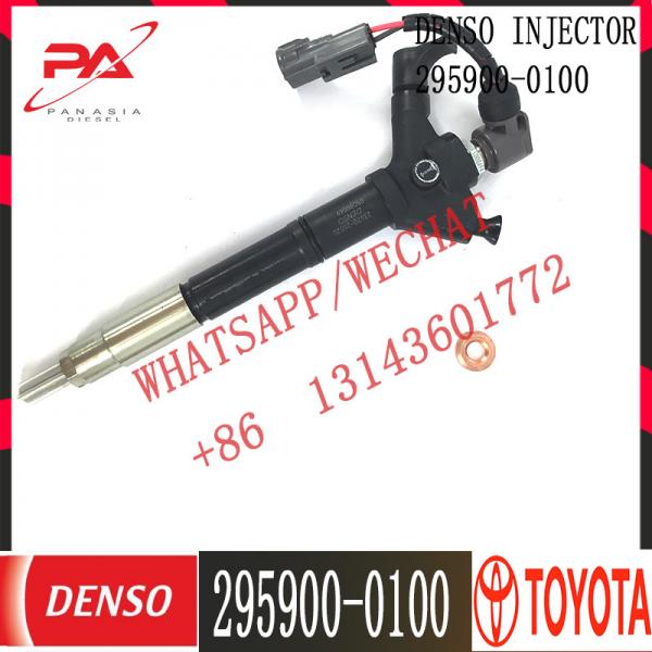 Quality 295900-0100 295900-0020 TOYOTA Diesel Fuel Injectors 23670-26020 23670-26011 for sale