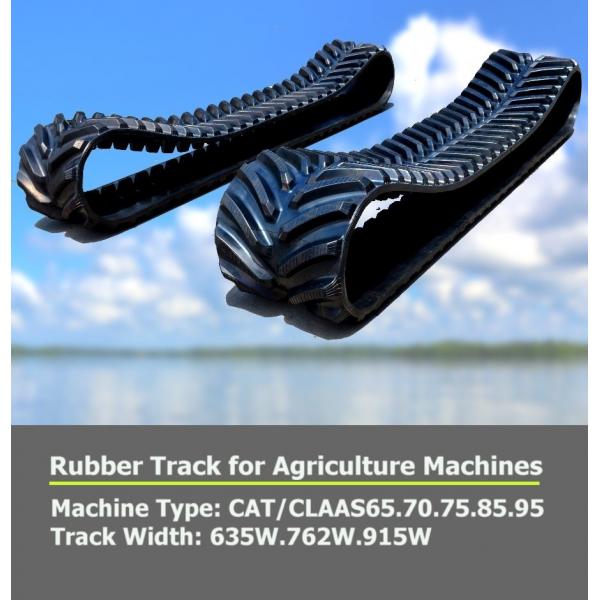 Quality Friction Drive High Tractive Rubber Tracks For John Deere Tractors 9RT TF30"X6 for sale