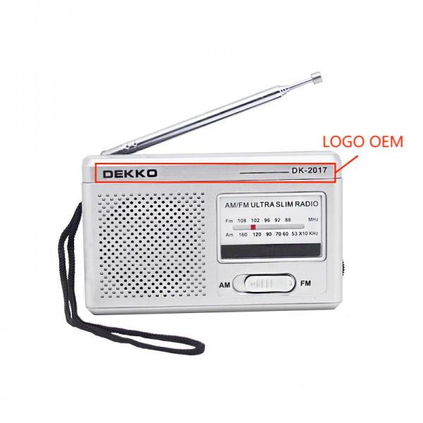 Quality Auto Scan AM FM Radio Receiver 23mm FM88 Mini Portable OEM for sale