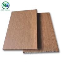 Quality Wood Graid Aluminum Honeycomb Panel / Curtain Wall Sandwich Metal Panel for sale