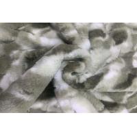 China Faux Rabbit Fur Fabric For Cruelty Free Garments factory