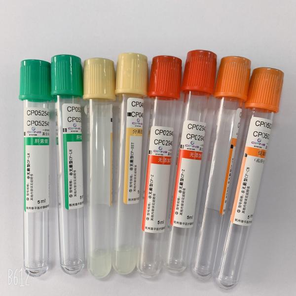 Quality Serum  Plasma Sample Collection Tubes With BD Vacutainer Needle for sale