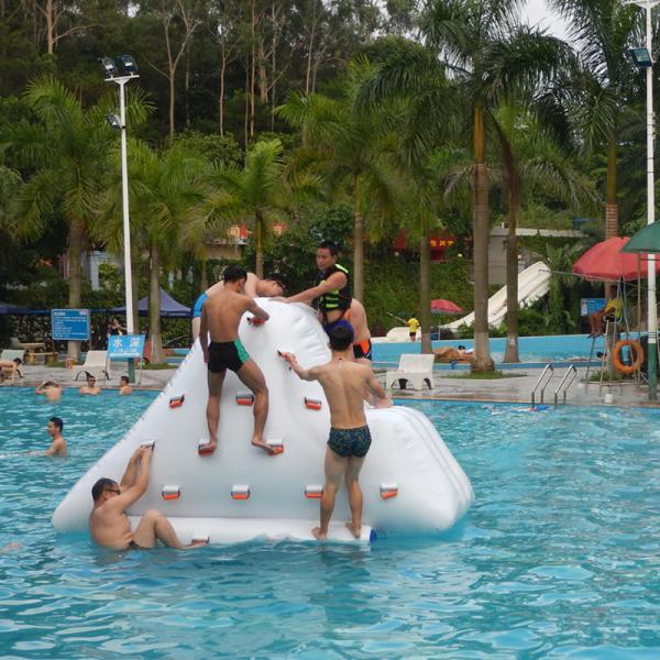 Quality Inflatable Iceberg Climber / Inflatable Iceberg Water Toy For Kids for sale