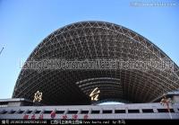 China Long Span Pre Engineered Building Structure Waiting Station Steel Roof Trusses factory