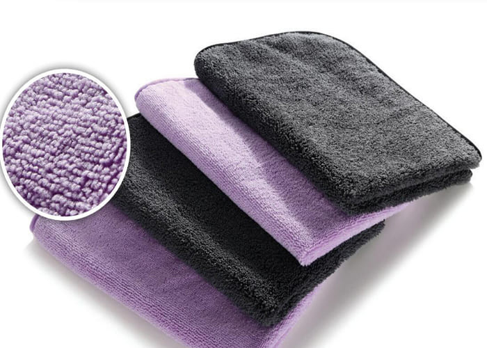 China Polyamide Microfiber Cleaning Cloth Plush Microfibre Cloths For Dusting Cleaning factory