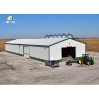 Quality Sturdy Agricultural Steel Buildings With Doors / Windows ASTM BS Standard for sale
