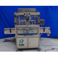 Quality 100ml To 1000ml Piston Filling Machine Four Heads With Glass Cover for sale