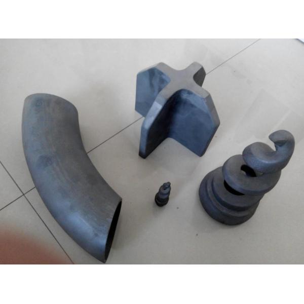 Quality Special Shaped Silicon Carbide Ceramics Crucible Refractory Tiles Parts for sale