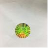 China 0.075mm Polyester Single Sided Holographic Security Labels factory