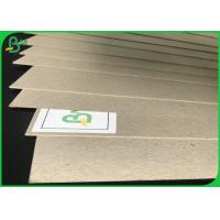 China 100% Recycled Grey Chipboard 1mm 1.8mm Grey Carton Board For Making Folder factory
