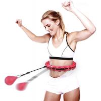 China 19 Knots Adjustable Weighted Hula Hoop Fat Burning ROHS Approved factory