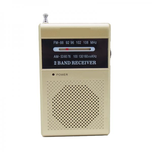 Quality Customized Realistic AM Fm Pocket Radio Pocket Battery Radio DC3V for sale