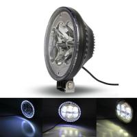 China 7inch 60w Cree Led Headlight With Angel Eye for Jeep replacement factory