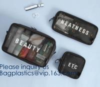 China Packing Cubes Travel Luggage Organizers with Toiletry Cosmetic Makeup Bag &amp; Shoe Bag,organizer bag, Travel Makeup Pouch factory