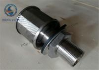 China Stainless Steel 316L NPT Threaded Water Filter Nozzle Water Treatment System factory