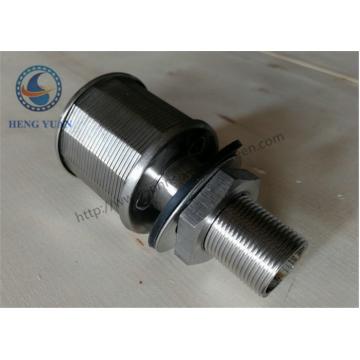 Quality Stainless Steel 316L NPT Threaded Water Filter Nozzle Water Treatment System for sale