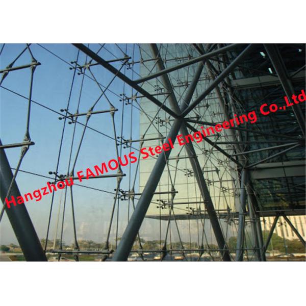 Quality High Tightness 5mm 1.14pvb 5mm Glass Curtain Wall Facade Point Fixed Spider for sale