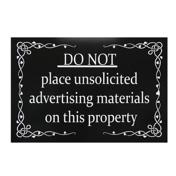 Quality Custom Glarefree Safety PVC Outdoor Signs Black UV Printing 2mm 3mm for sale