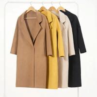 China Winter Wool Coat Trench Coat Anti UV OEM Custom Size For Ladies Women factory