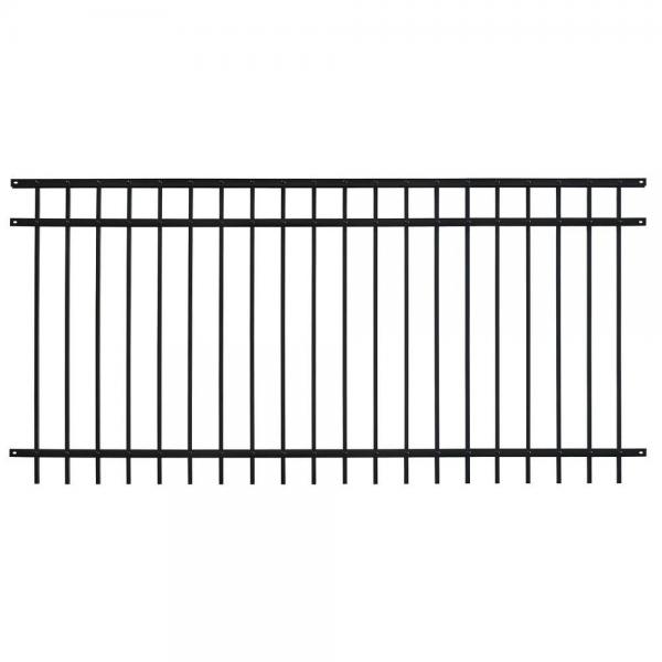 Quality 8ft Residential Iron Wrought Fence Commercial Garden Metal Privacy Screen Fence for sale