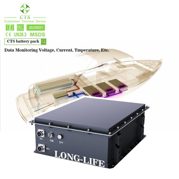 Quality Deep Cycle Lithium Batteries Pack 307.2v 50ah Lifepo4 Battery For Marine Boat for sale