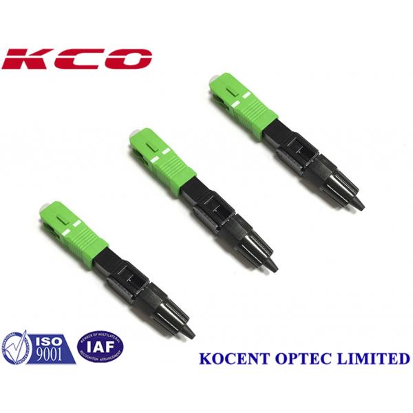 Quality 0.9mm Bare Fiber Optic Fast Connector Quick Assembly for FTTH GPON EPON for sale