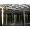 China Grey Bare Finish Office Raised Flooring ,  500*500*28 Mm Raised Floor Pedestal factory